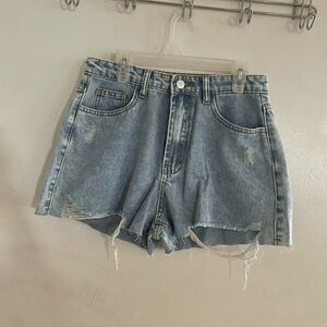 Denim Blue Women's Shorts